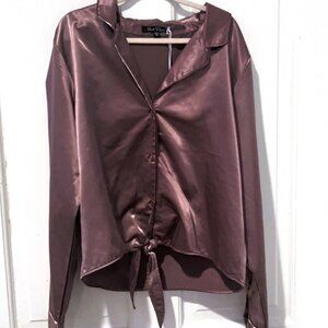 Velvet Heart Thistle Top Cocoa S